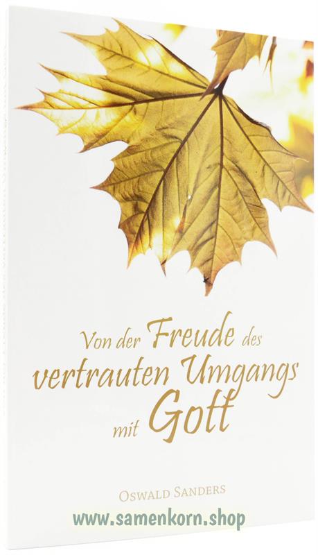 Von der Freude des vertrauten Umgangs mit Gott / Buch