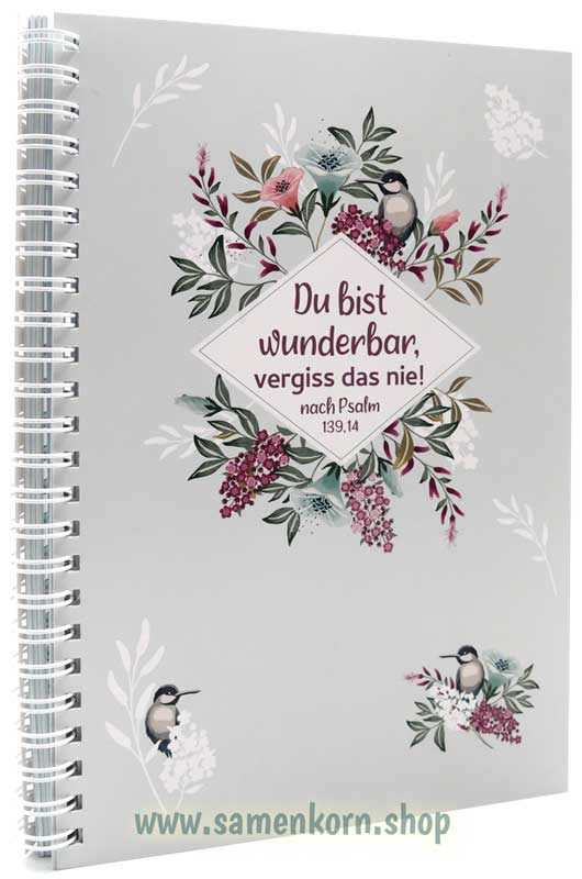 Notizbuch "Du bist wunderbar"