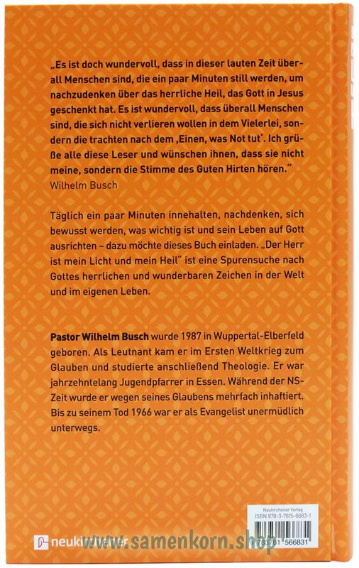 Der Herr ist mein Licht und mein Heil / Andachtsbuch