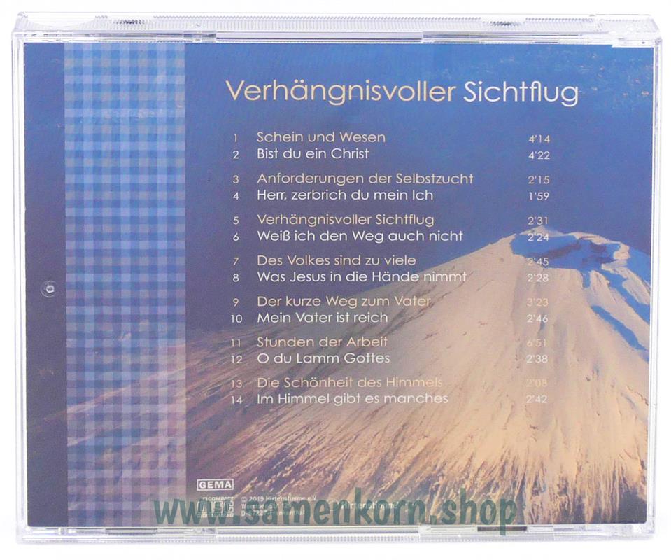 Verhängnisvoller Sichtflug / CD