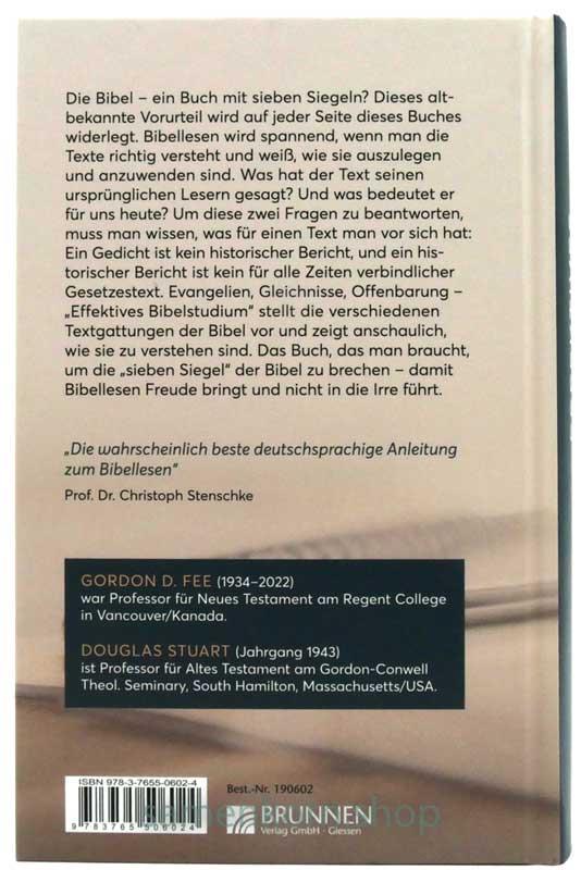 Effektives Bibelstudium / Buch