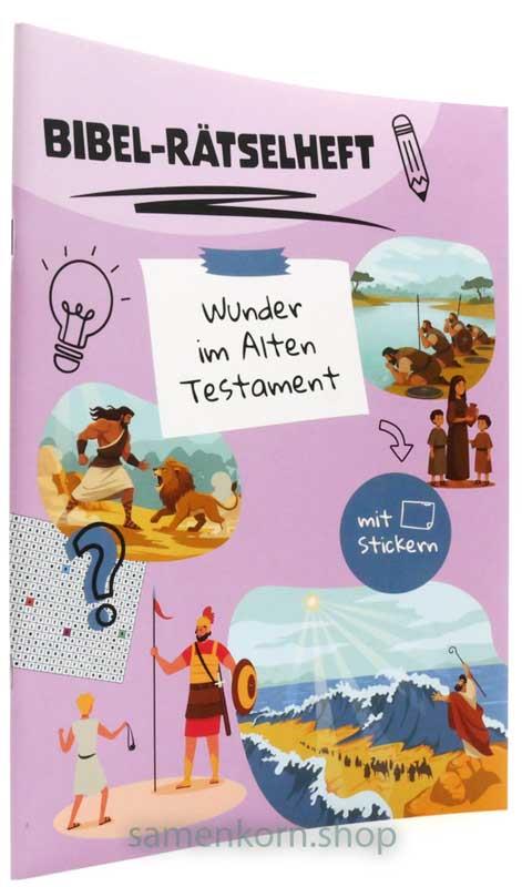 Bibel-Rätselheft - Wunder im Alten Testament / Heft