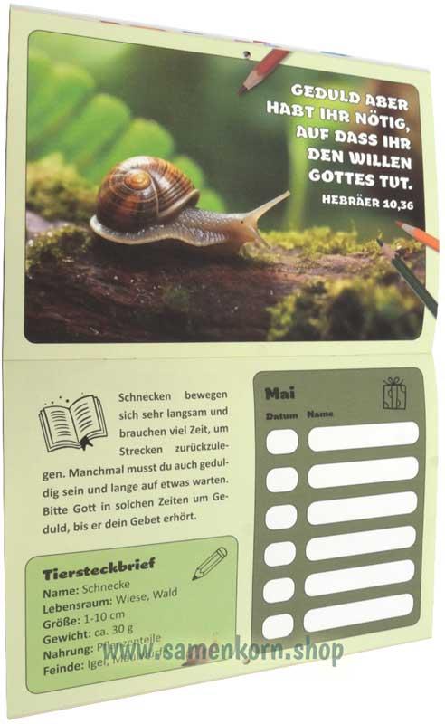 Geburtstagskalender für Kids / Heft