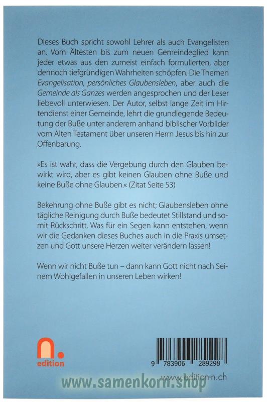 Wenn ihr nicht Buße tut ... / Buch