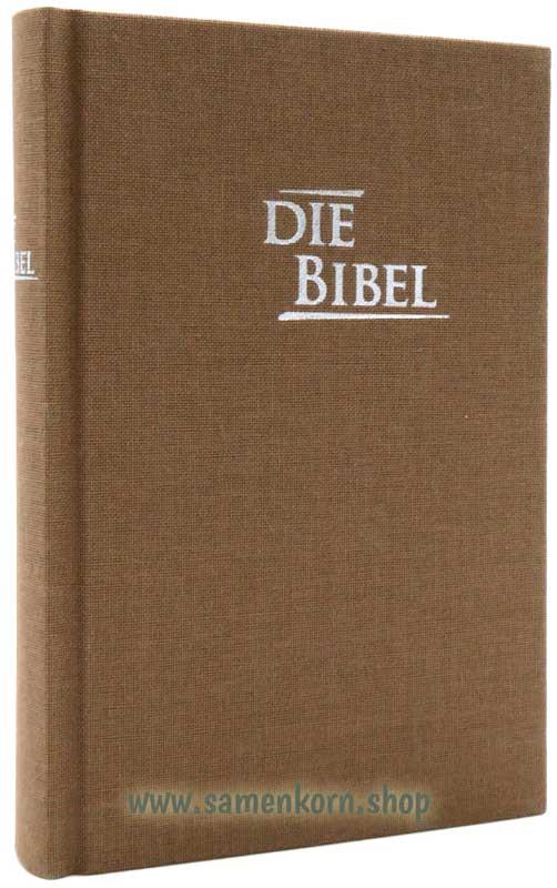 Elberfelder Pocketbibel, Leinen, sandbraun/ Buch