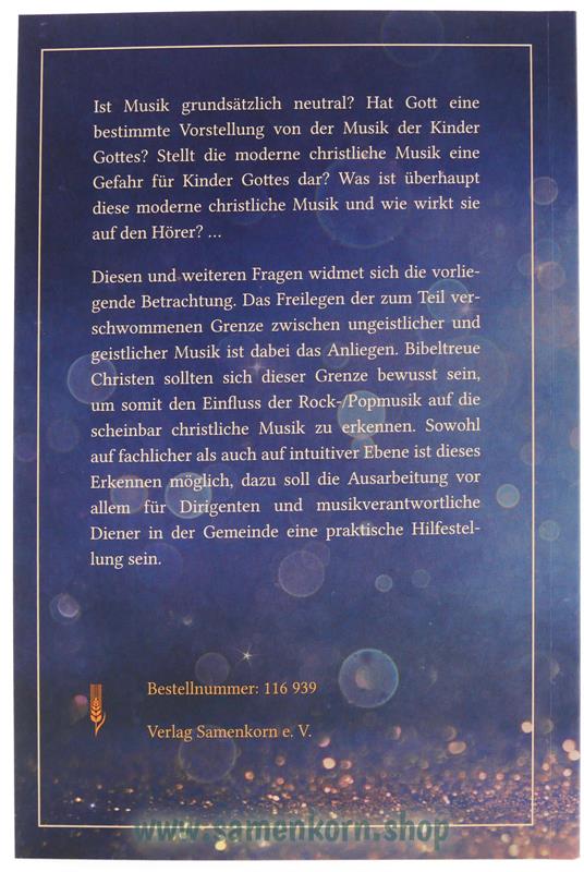 Moderne christliche Musik erkennen / Buch