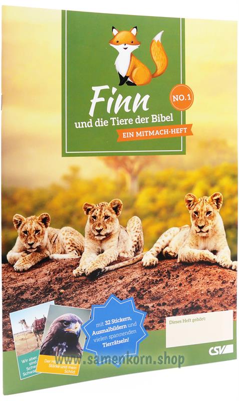 Finn und die Tiere der Bibel 1 / Heft