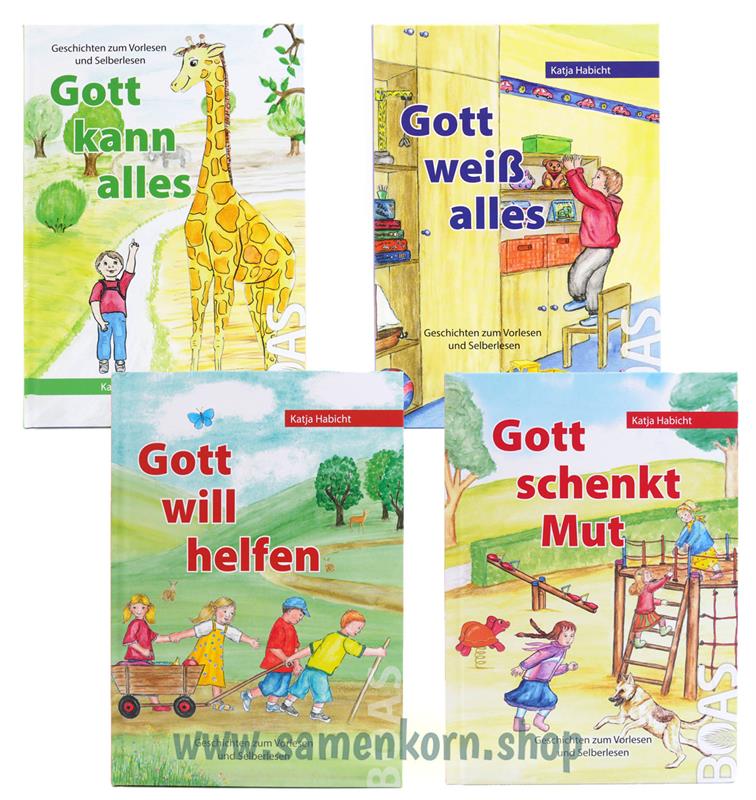 Gott-kann-alles-Bücherreihe von Katja Habicht / 4 Bücher