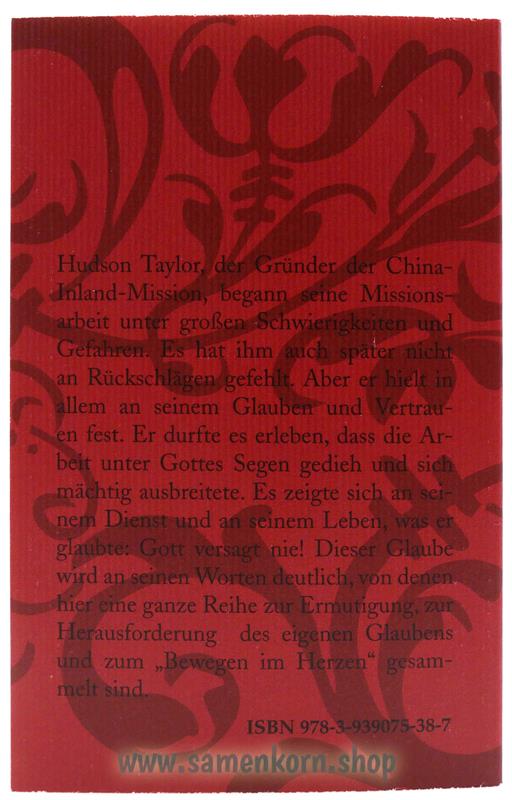 Gott versagt nie! / Buch