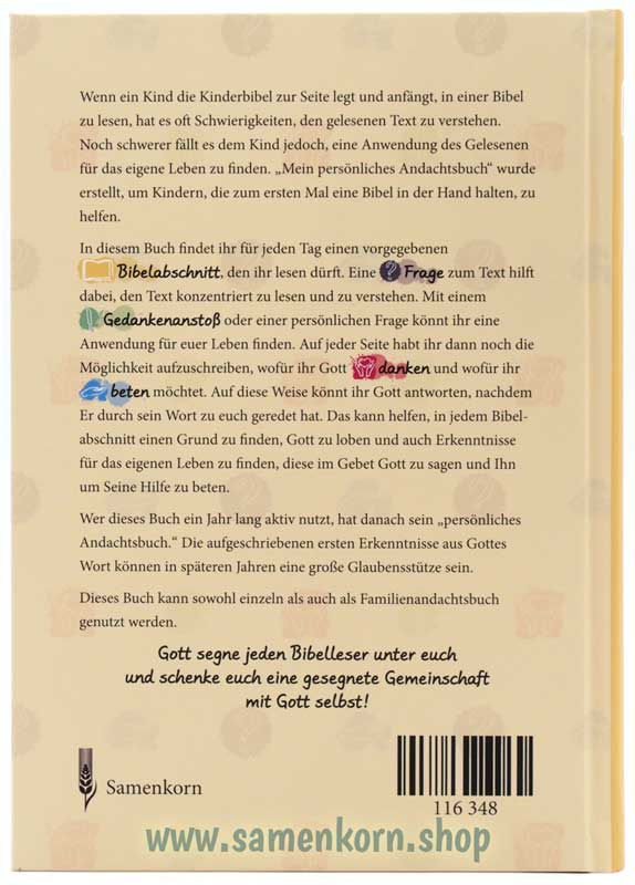 Mein persönliches Andachtsbuch / Buch