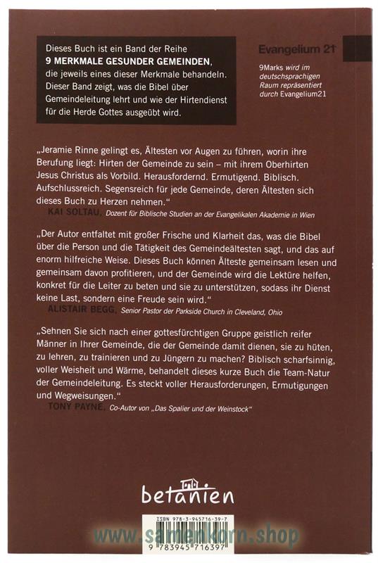 Leitung durch Älteste