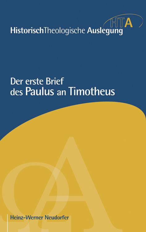 Der erste Brief des Paulus an Timotheus / Buch