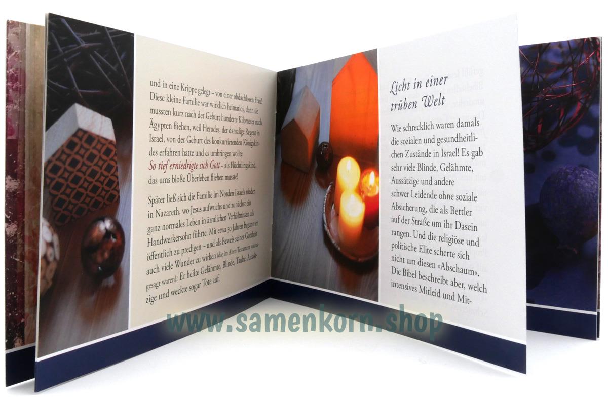 Paket Weihnachtshefte –  3 Grußhefte zu Weihnachten