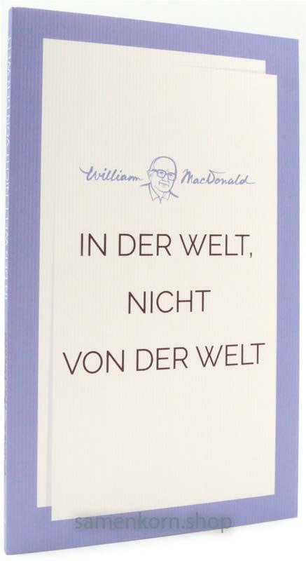 In der Welt - nicht von der Welt (MacDonald)/ Buch