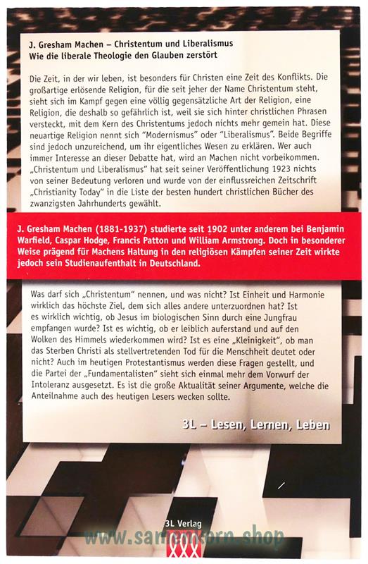 Christentum und Liberalismus / Buch