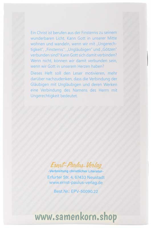 Glaubensgehorsam / Heft