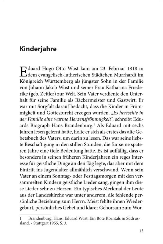 Eduard Wüst / Buch