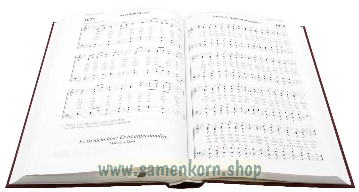 Liederbuch mit Noten, Band 1-2