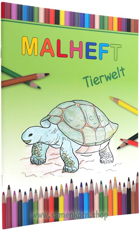 Malheft "Tierwelt" / Heft