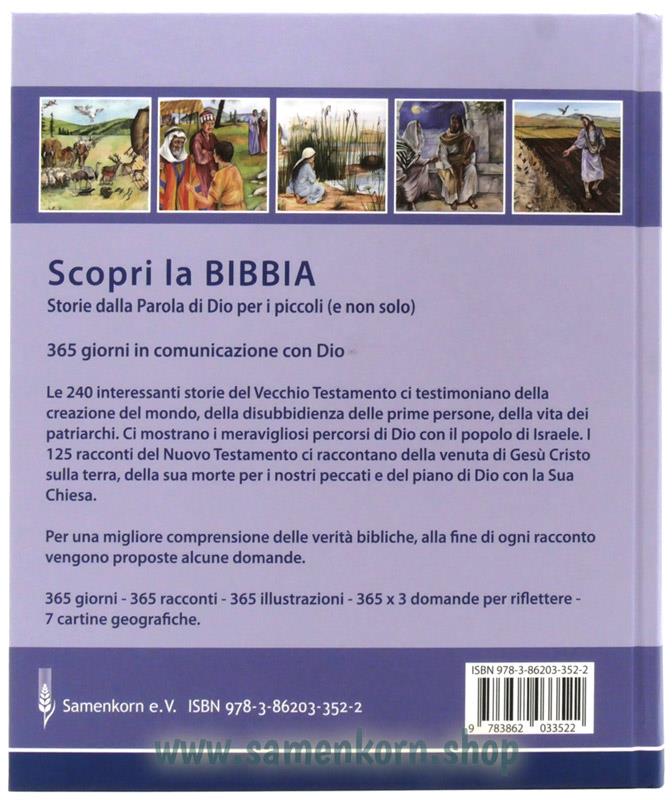 Entdecke die Bibel / Kinderbibel italienisch