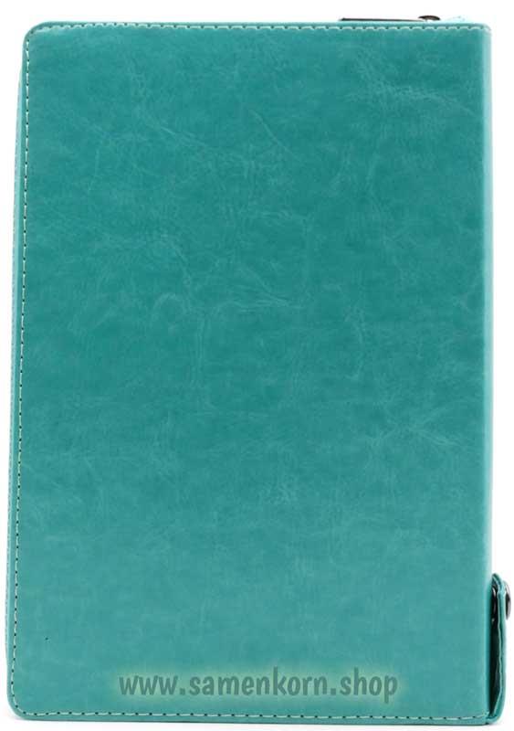 Luther21 - ST, GR, RV, SS - Kunstleder Blau/Türkis