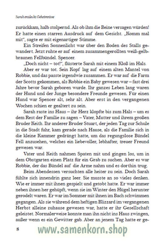 Sarah entdeckt Geheimnisse / Buch