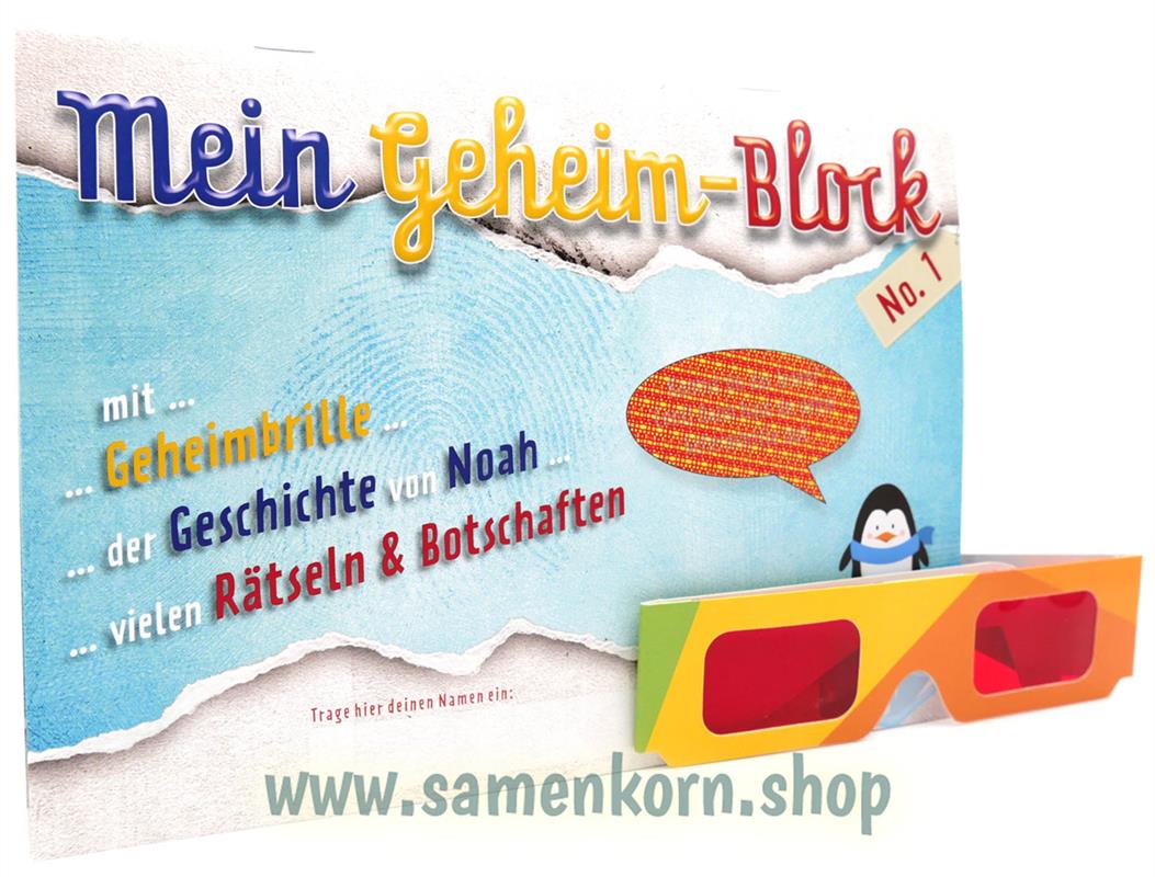 Mein Geheimblock Arche Noah / Heft