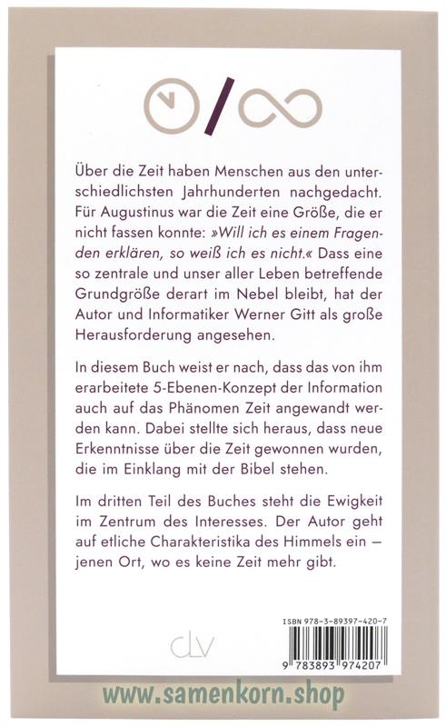Zeit und Ewigkeit / Buch