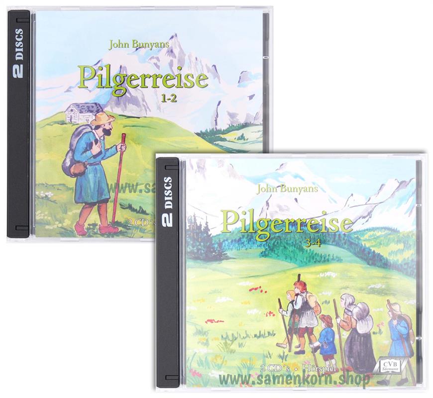 John Bunyans Pilgerreise  / Teil 1-4 / CD- Hörspiel