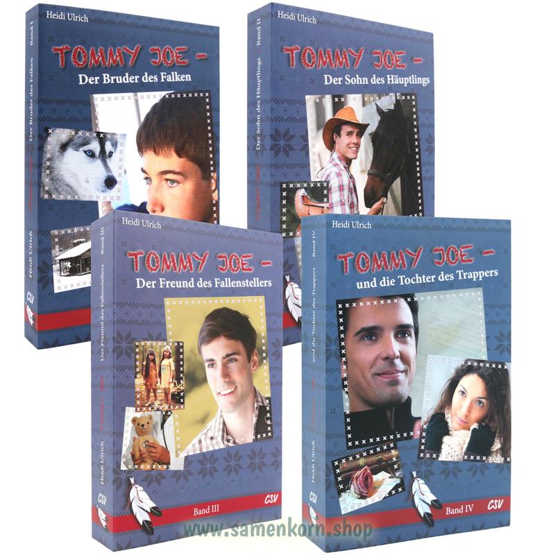 Buchpaket "Tommy Joe" Band 1-4