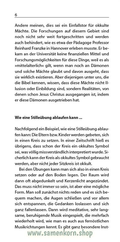 Lass dich nicht hypnotisieren! Band 22  Reihe Orientierung / Heft