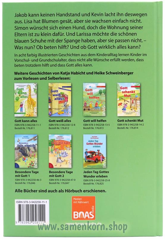 Gott kann alles / Buch
