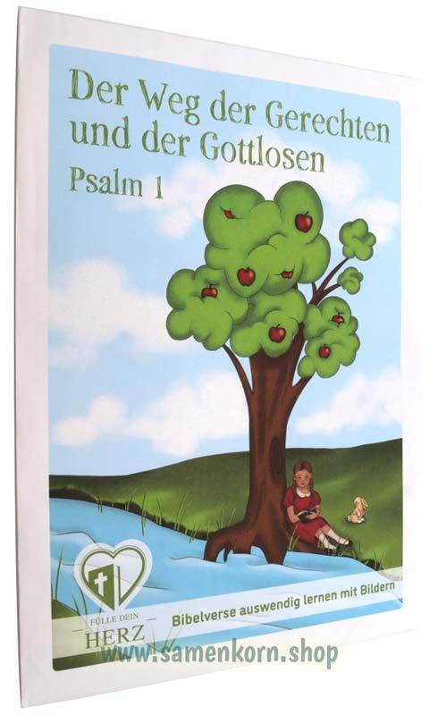 Der Weg der Gerechten und der Gottlosen - Psalm 1 / Poster