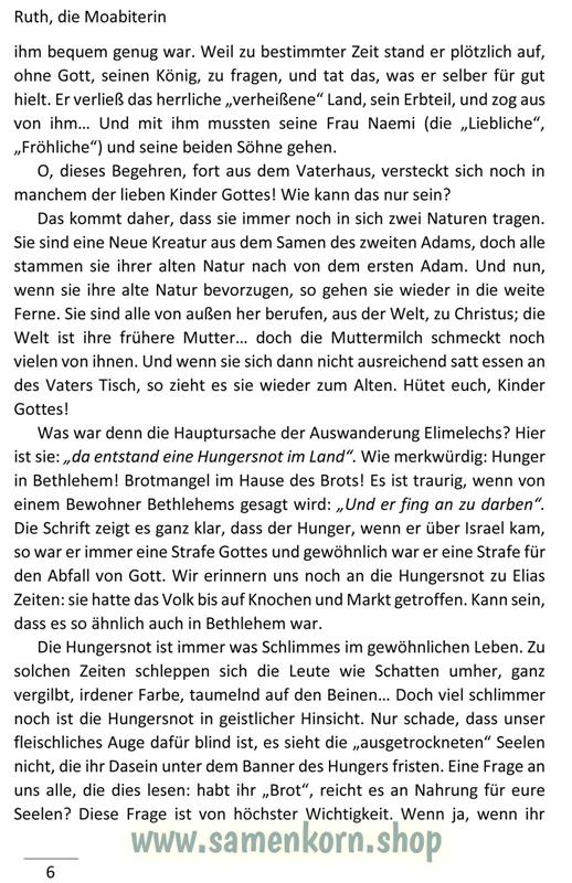 Ruth, die Moabiterin / Buch