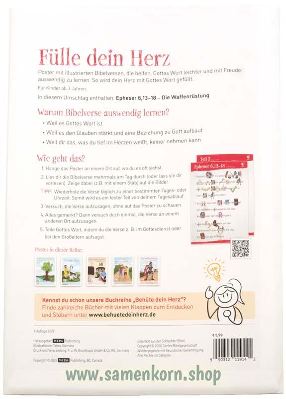 Die Waffenrüstung - Eph. 6,13-18 / 2 Poster