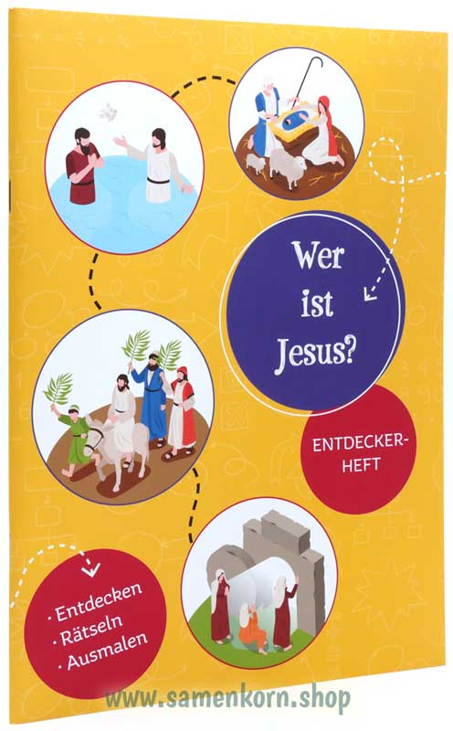 Entdeckerheft - Wer ist Jesus? / Malheft