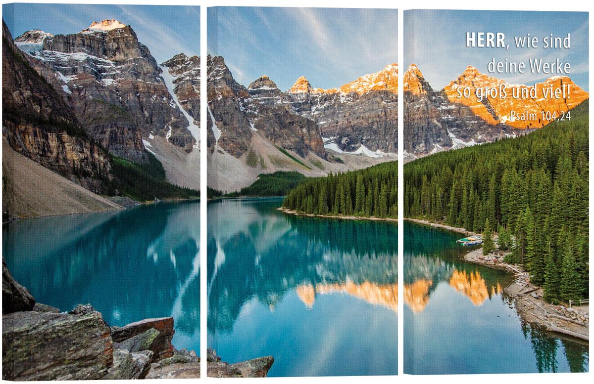 Bild "Blauer Bergsee"
