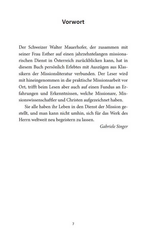 Evangelisation - Praxistipps - Buch - W. Mauerhof