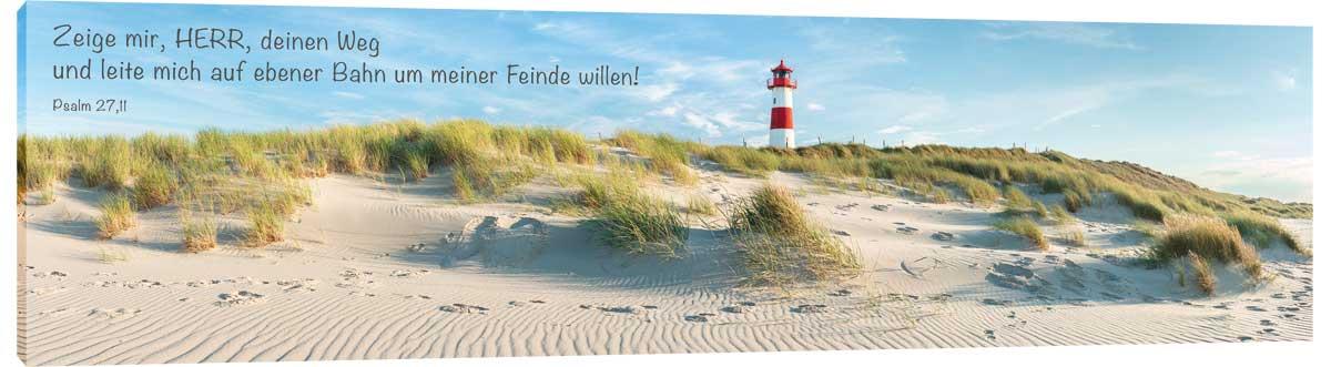 Bild "Leuchtturm in den Dünen"