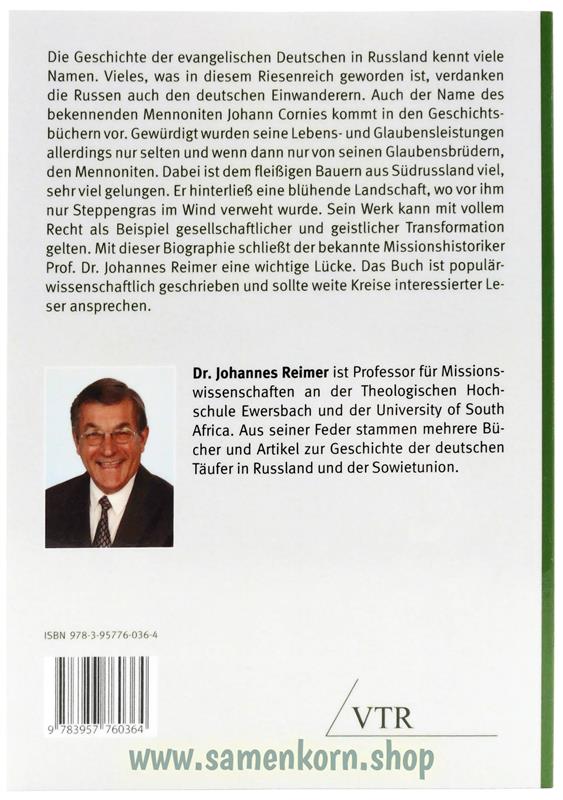 Johann Cornies / Buch