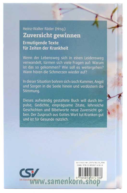 Zuversicht gewinnen / Buch