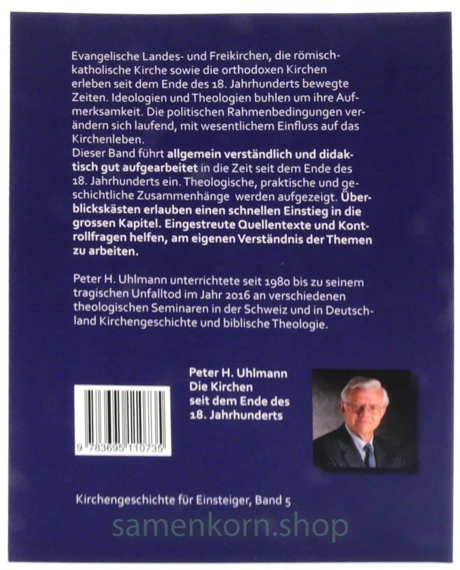 Die Kirchen seit dem Ende des 18. Jahrhunderts / Buch