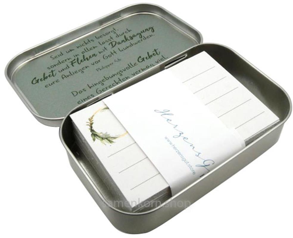 Prayerbox "Grüner Kranz - green around"