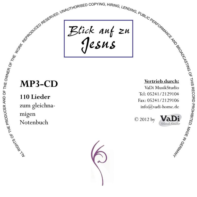 Blick auf zu Jesus / CD zum Notenbuch