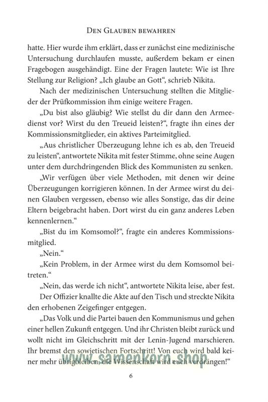Den Glauben bewahren / Heft