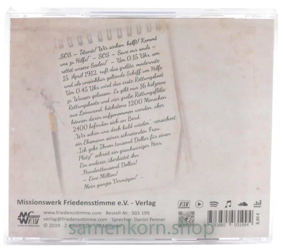 SOS Titanic / CD-Hörbuch