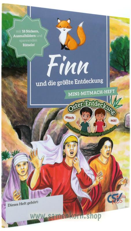 Finn und die größte Entdeckung - Mini-Mitmachheft / Heft