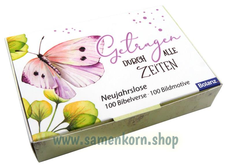 Neujahrslose "Getragen durch die Zeiten"/ Kartenset