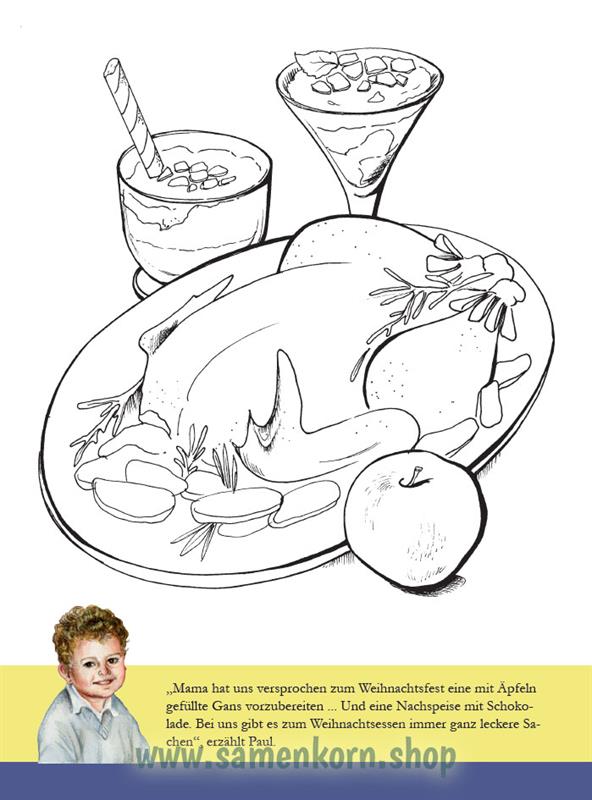 Das Weihnachtsfest / Malheft