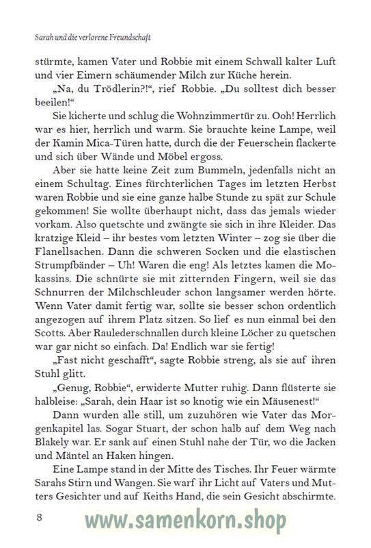 Sarah und die verlorene Freundschaft / Buch
